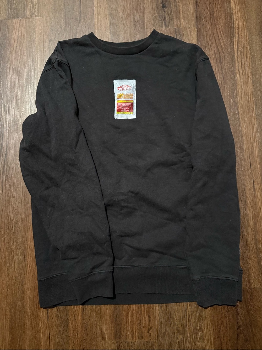 Black Vans ‘Hot Sauce’ Crewneck